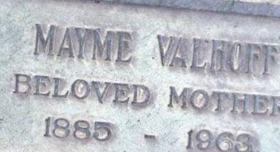 Mayme Halverson Valhoff on Sysoon