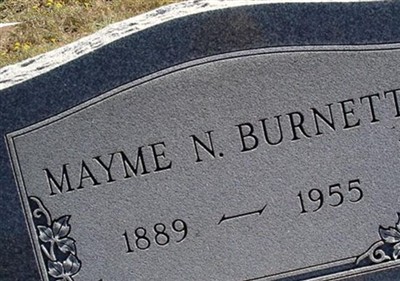 Mayme N. Burnett on Sysoon