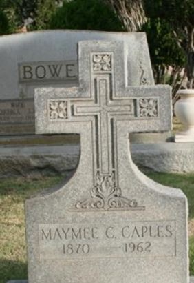 Maymee Crosson Caples on Sysoon