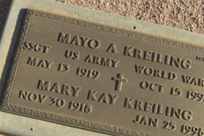 Mayo A Kreiling on Sysoon