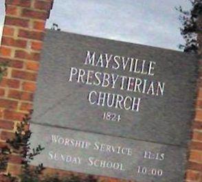 Maysville Presbyterian Church Cemetery on Sysoon