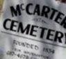 McCarter Cemetery on Sysoon