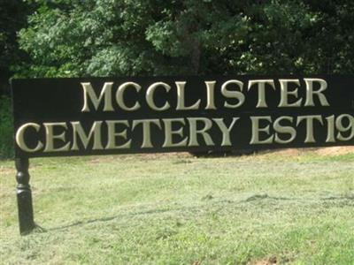 McClister Cemetery on Sysoon
