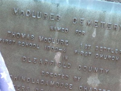 McClure Cemetery on Sysoon