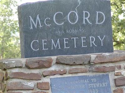 McCord Cemetery on Sysoon