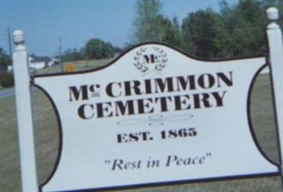 McCrimon Cemetery on Sysoon