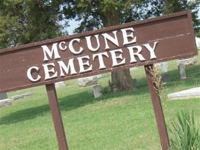 McCune Cemetery on Sysoon