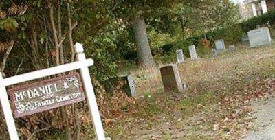 McDaniel Family Cemetery on Sysoon