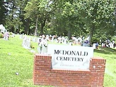 McDonald Cemetery on Sysoon