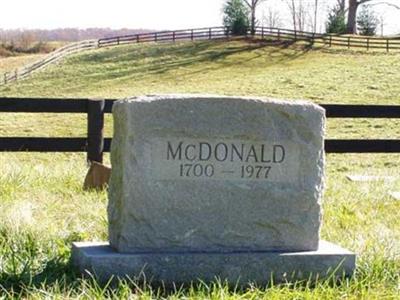 McDonald Family Cemetery on Sysoon