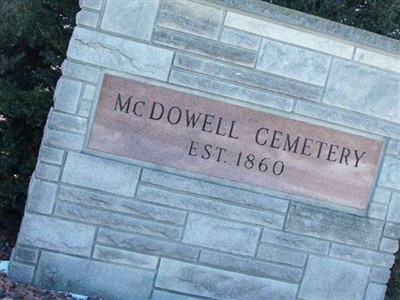 McDowell Cemetery on Sysoon