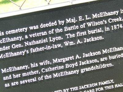 McElhaney Cemetery on Sysoon