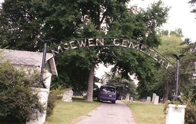 McEwen Cemetery on Sysoon