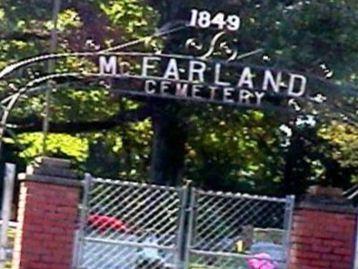 McFarland Cemetery on Sysoon