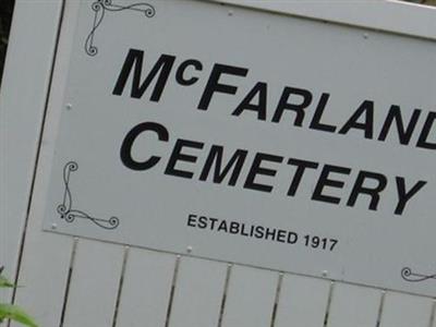 McFarland Cemetery on Sysoon