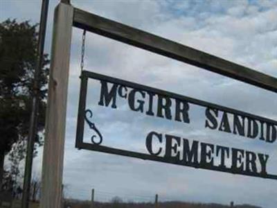 McGirr Sandidge Cemetery on Sysoon
