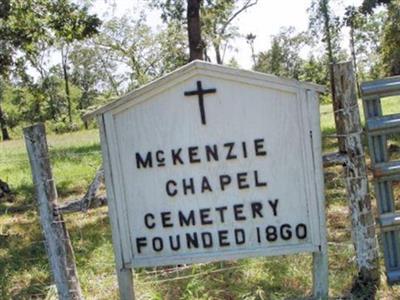 McKenzie Chapel Cemetery on Sysoon