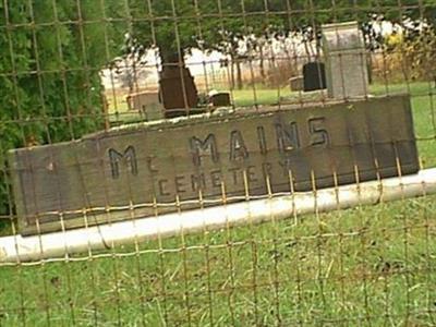 McMains Cemetery on Sysoon