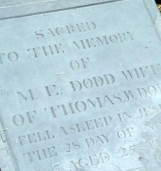 M. E. Dodd on Sysoon