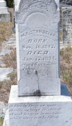 M.E. Standefer on Sysoon