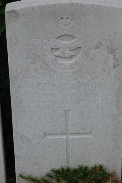 Air Mechanic 2nd Class Thomas Maddock on Sysoon
