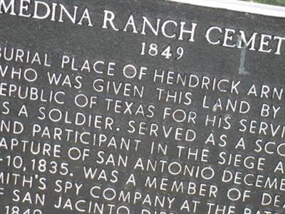 Medina Ranch Cemetery on Sysoon