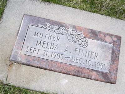 Melba A Jensen Fisher on Sysoon