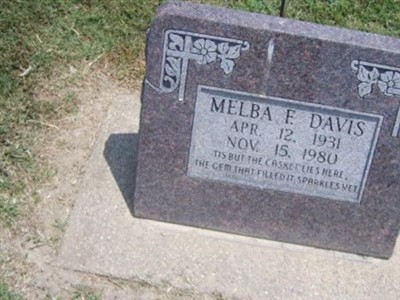 Melba Fern Glenn Davis on Sysoon