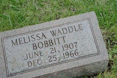 Melissa Mary Waddle Bobbitt on Sysoon