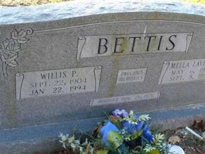 Mella Laverne Basham Bettis on Sysoon