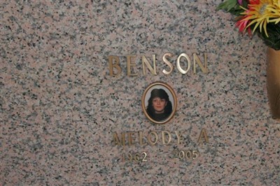 Melody Ann Benson on Sysoon