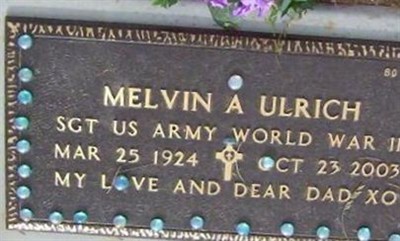 Melvin A Ulrich on Sysoon