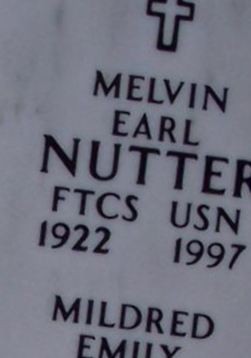 Melvin Earl Nutter on Sysoon