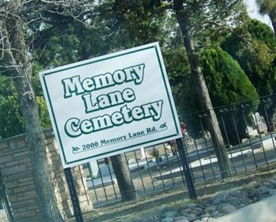 Memory Lane Cemetery on Sysoon