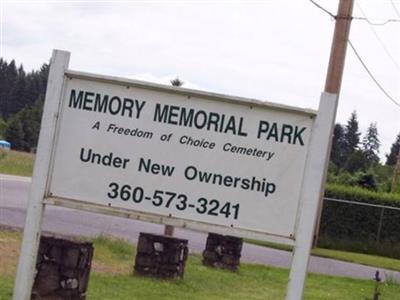 Memory Memorial Park on Sysoon