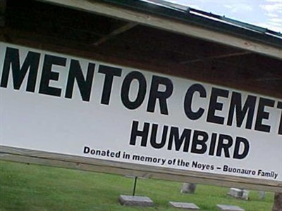 Mentor Cemetery on Sysoon