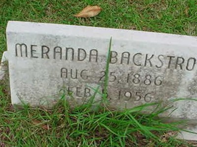 Meranda Backstrom on Sysoon