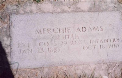 Merchie C Adams on Sysoon