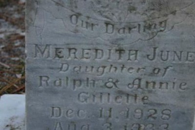 Meredith June Gillette on Sysoon
