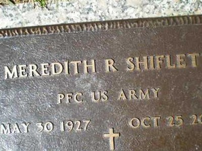 Meredith R Shiflett on Sysoon