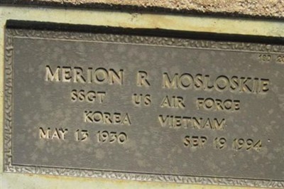 Merion R Mosloskie on Sysoon