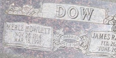 Merle Howlett Dow on Sysoon