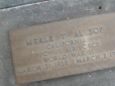 Merle T. Allsop on Sysoon