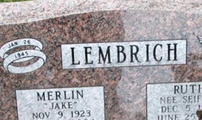 Merlin "Jake" Lembrich on Sysoon