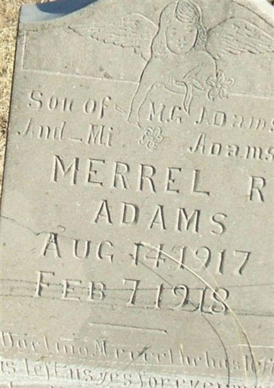 Merrel R Adams on Sysoon