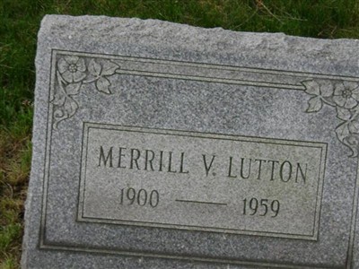 Merrill V LUTTON on Sysoon