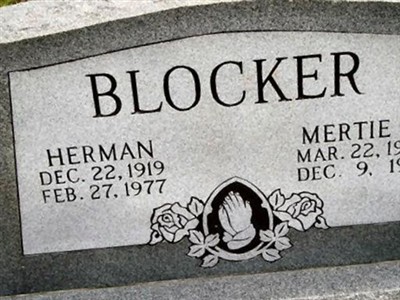 Mertie W. Blocker on Sysoon