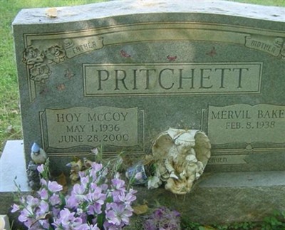 Mervil Baker Pritchett on Sysoon
