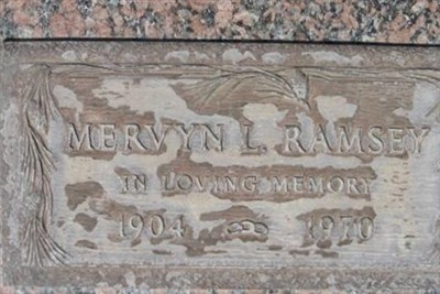 Mervyn L. Ramsey on Sysoon
