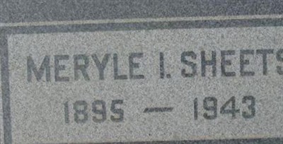 Meryle I Sheets on Sysoon
